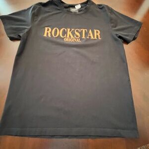 Black Short Sleeve Tee by RockStar Original